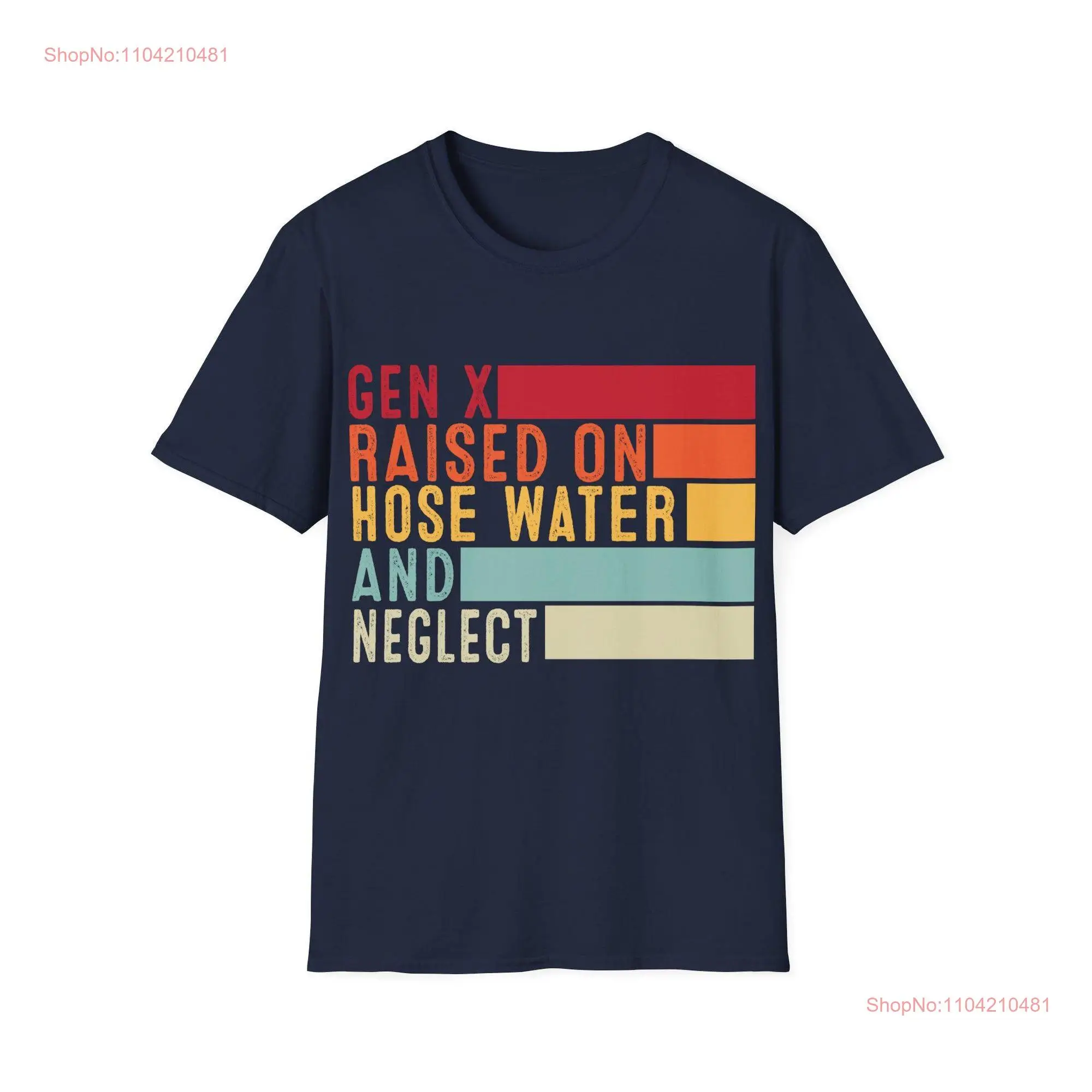 Him And Her Generation X Забавная футболка с надписью Вынято на шланге и Софт-стиль длинными