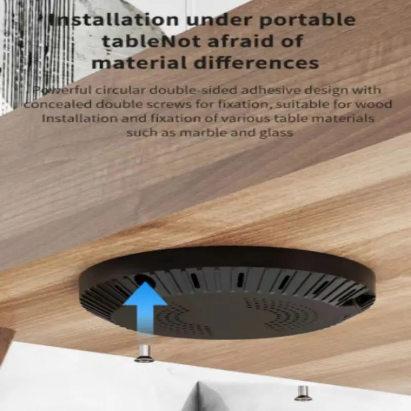 Invisible Wireless Charger 30mm Under Table Charger Furniture Desk Wireless Charging Station for Samsung iPhone 14/13/12/11/X/8