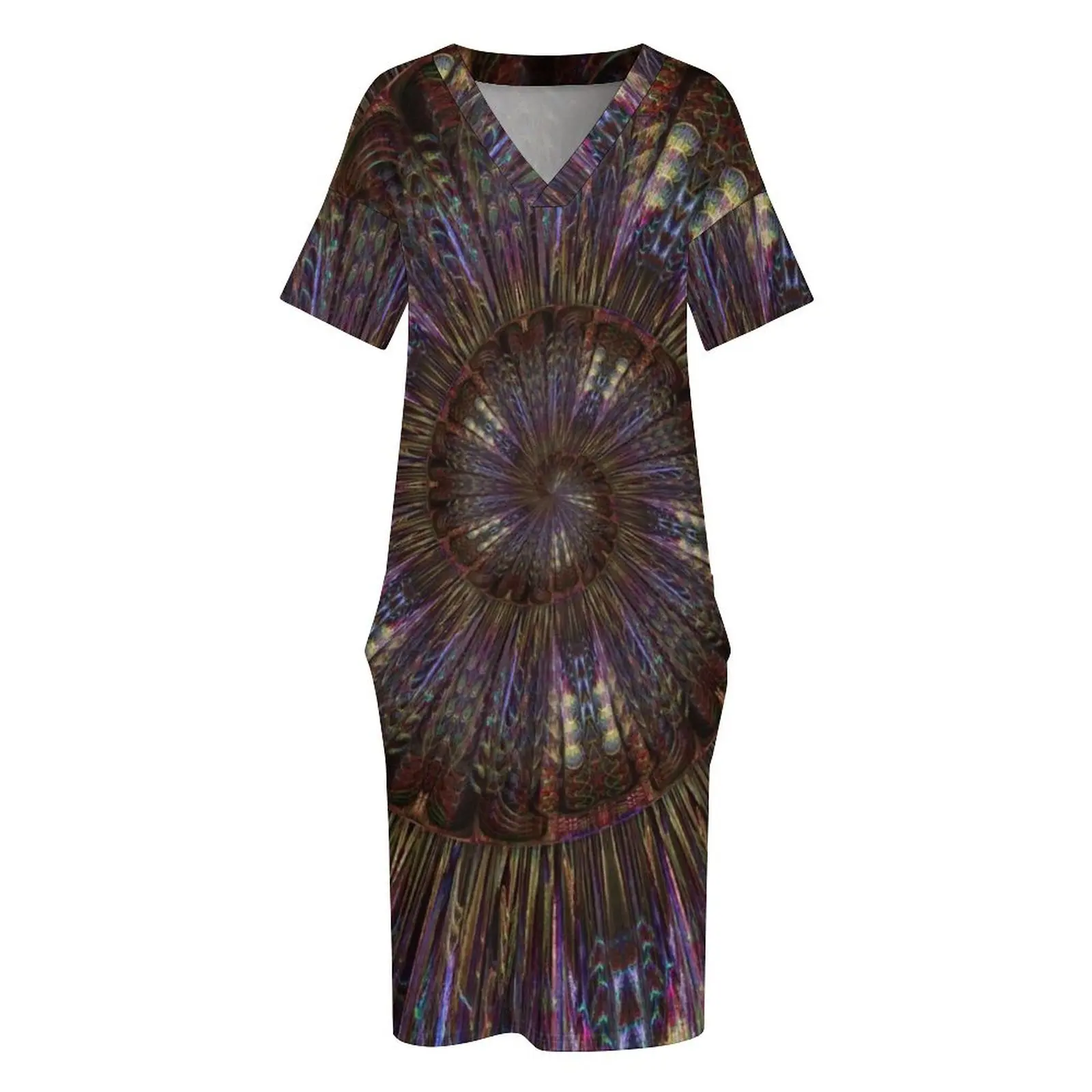 Платье из полиэстера Ammonite Shell Fossil