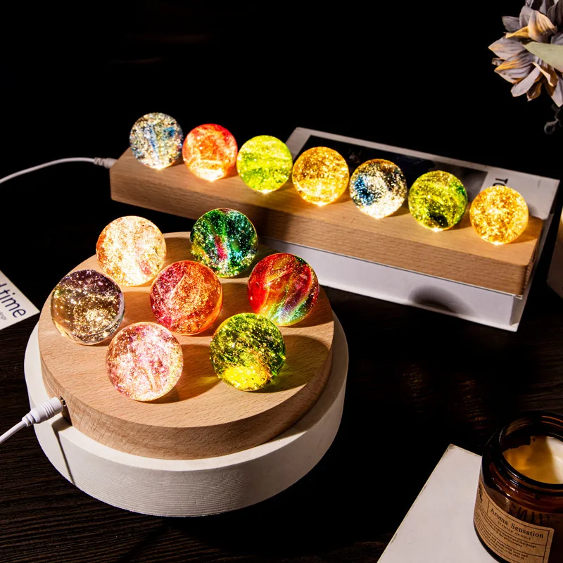 Светящаяся планета астрономические планеты шар стеклянный формирование семь