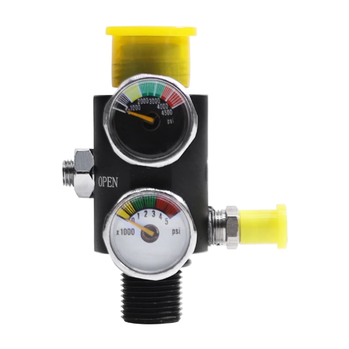 Регулятор давления M18 с двойным манометром клапана Reguladora пневматическая