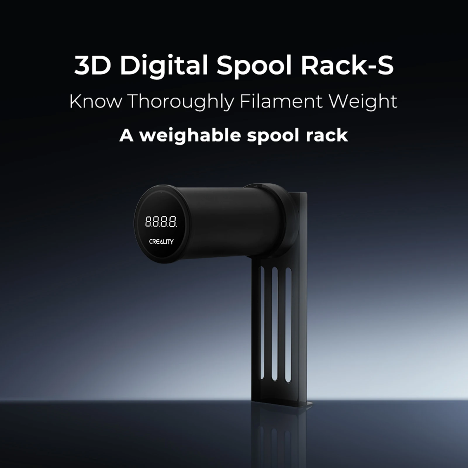 Creality 3D Digital Spool Rack-S (Single) подходит для всех 3D-принтеров FDM поддержка точного