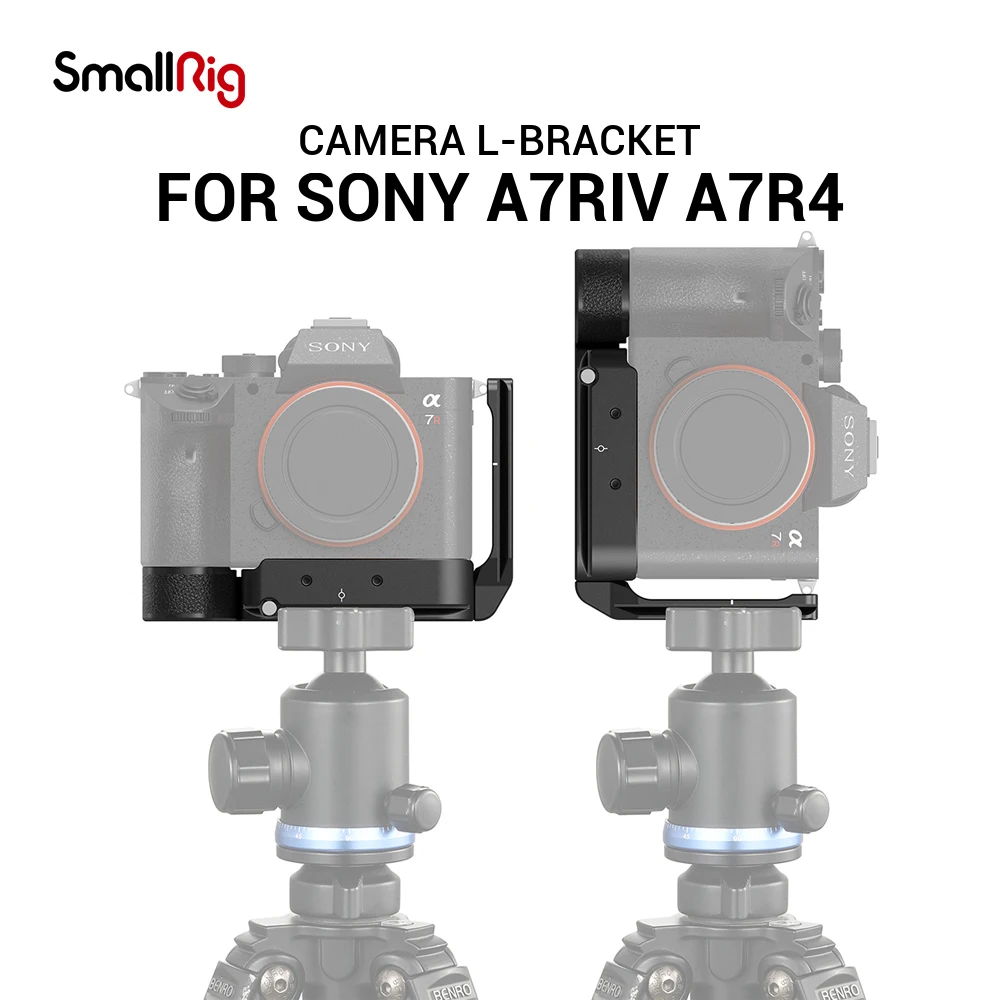 

SmallRig A7R4 DSLR Camera L Plate L-Bracket for Camera Sony A7R4 A7R IV W/ Arca compatible base plate & side plate 2417