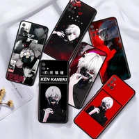 japanese anime tokyo ghoul case for samsung galaxy a12 a52 a41 a32 a21s a71 a02s a32 5g a31 a72 a22 a11 black tpu phone shell