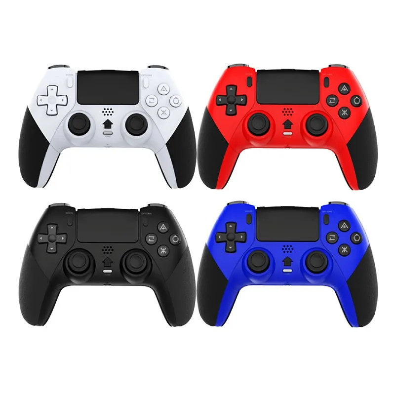 

Wireless Bluetooth Gamepad for PS4/Slim/Pro Console with Somatosensory Six-axis Macro-programmed Vibration Controller Joystick