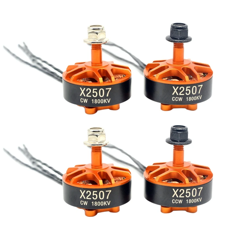 

Spare Part 2507 1800KV 3-6S Brushless Motor For RC Drone FPV Racing Multirotor Parts Accessories