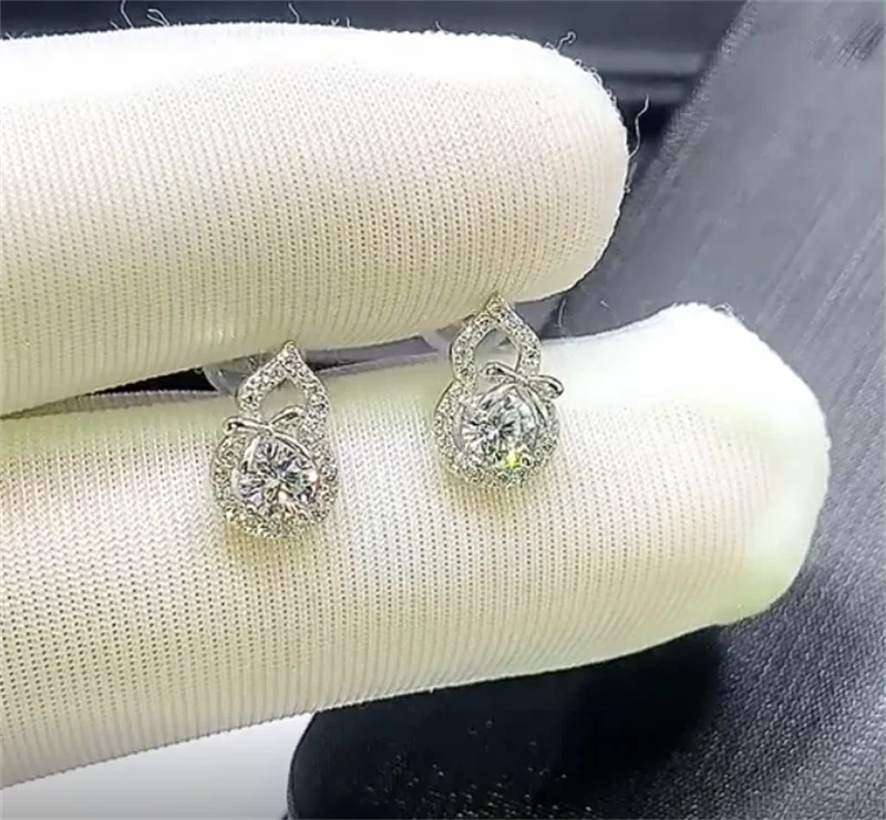 LIZHULefei модный тренд Классический роскошный набор бриллиантов с муассанитом