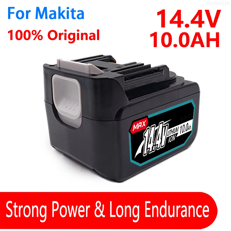 

BL1460 14.4V 10000 mAh Lithium Ion Battery With LED Charger BL 1430 BL 1440 Lxt 200 BDF 340 TD 131d Power Tool Battery