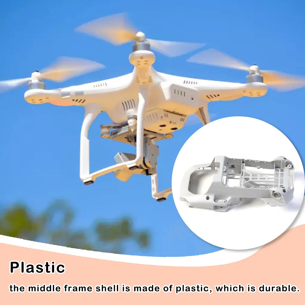 

Body Shell Good Sealing Wear-resistant Middle Frame High Strength Waterproof Drone Repairment Parts Drone Housing Protector