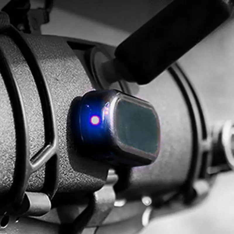 Автомобильная солнечная энергия поддельная сигнализация светодиодный