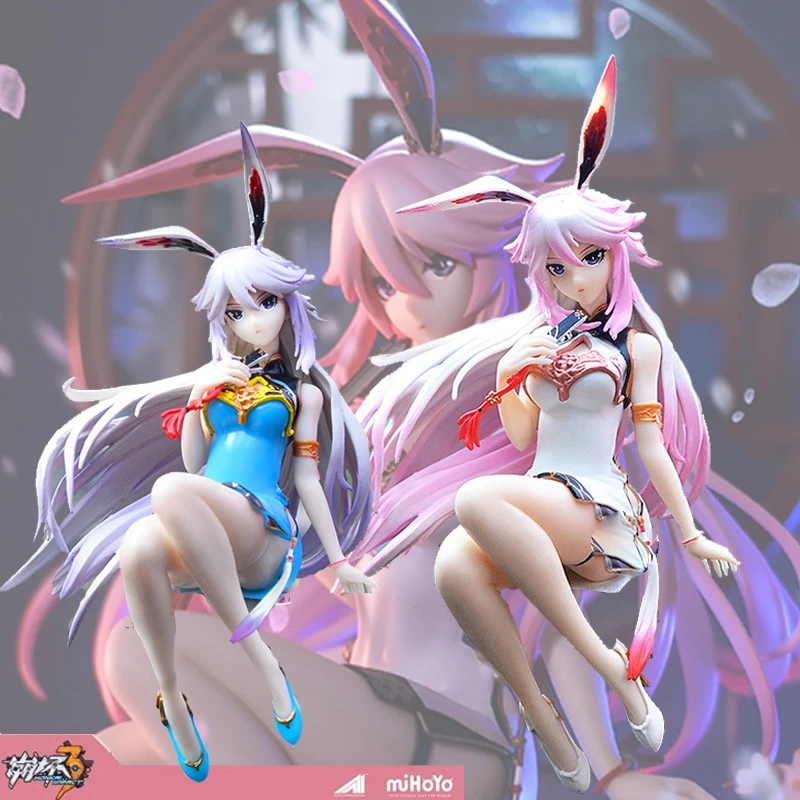 

Аниме игра Honkai Impact 3rd Sakura Yae китайское платье Ver. ПВХ Ципао Yae Sakura фигурка модель орнамент компьютерный чехол орнамент