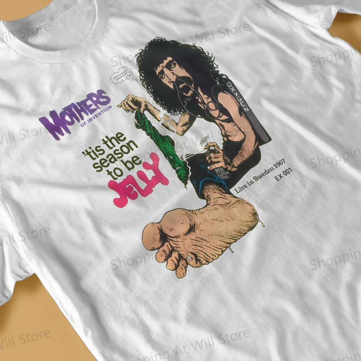 Фото Летние футболки унисекс Frank Zappa, летний топ, одежда для улицы №3