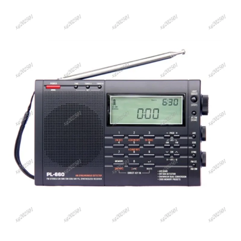 Фото PL-660 Портативный радиоприемник FM стерео коротковолнового диапазона №2
