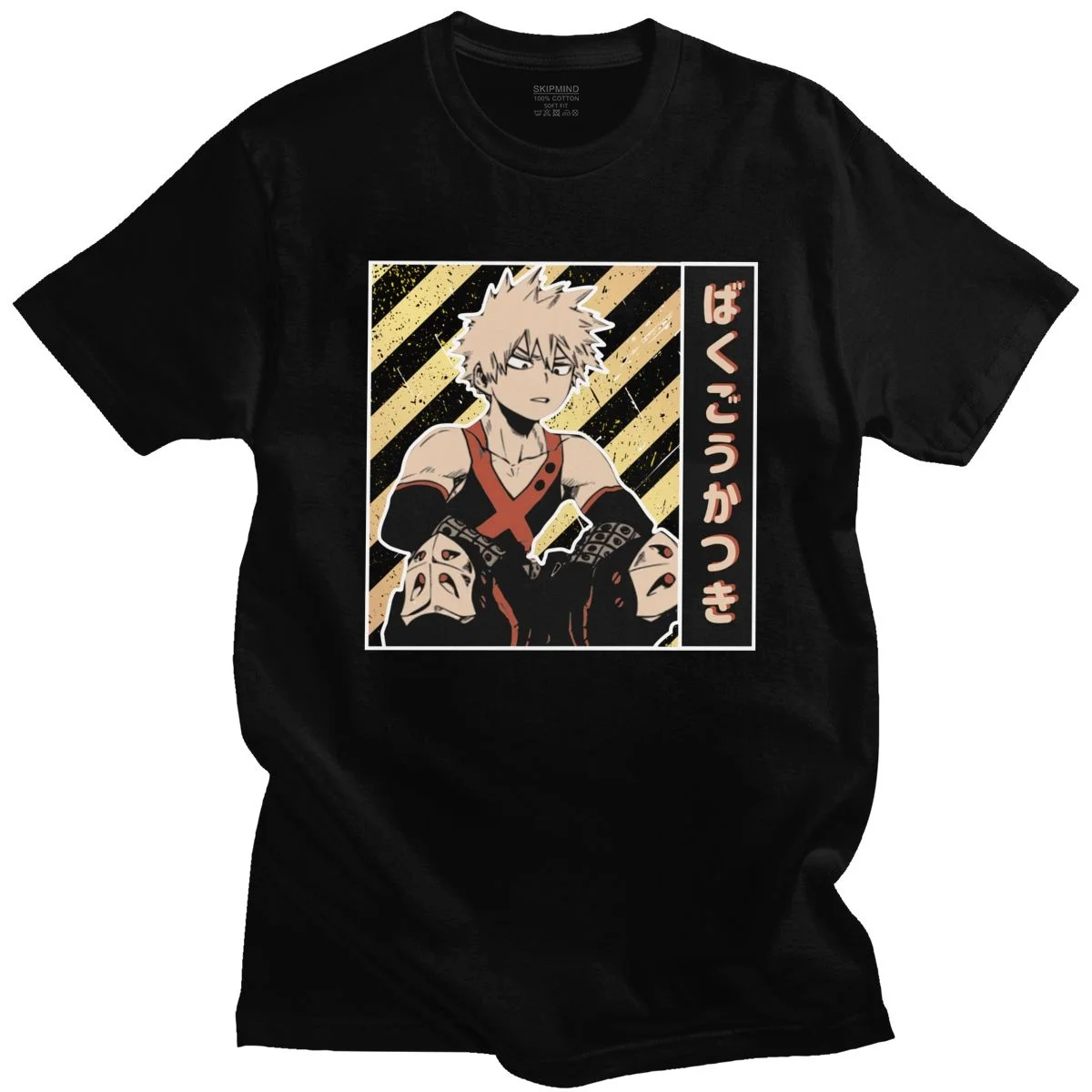 

Gorgeous My Hero Academia T Shirt Men Short Sleeved 100% Cotton Tshirt Summer Katsuki Bakugou T-shirt Anime Manga Tee Tops Gift