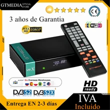 Full HD Gtmedia v8X DVB-S2x Satellite Receiver gtmedia V9 prime V7 s2x upgrade form gtmedia v8 nova Support H.265 Built-in WiFi