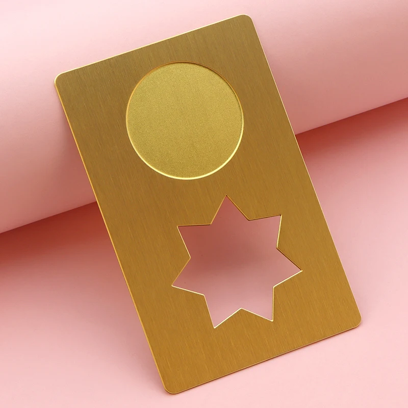 Pieces-Custom. Custom Lurxry из нержавеющей стали металлическая визитная карточка NFC на заказ