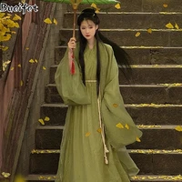 vintage chinese traditional hanfu women elegant princess cosplay stage costumes party dance cloth tang suit oriental folk dress