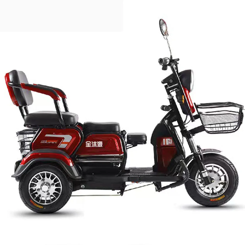 

1000W72V20Ah Electric Tricycle Suitable For The Elderly High Power Endurance Leisure Transportation Double Shock Absorption