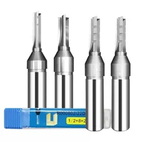 1/2 Shank 3 Flutes TCT Trimming Straight Milling Cutter For MDF Plywood Chipboard Hard Wood Drill Engraving Router Bit Endmil