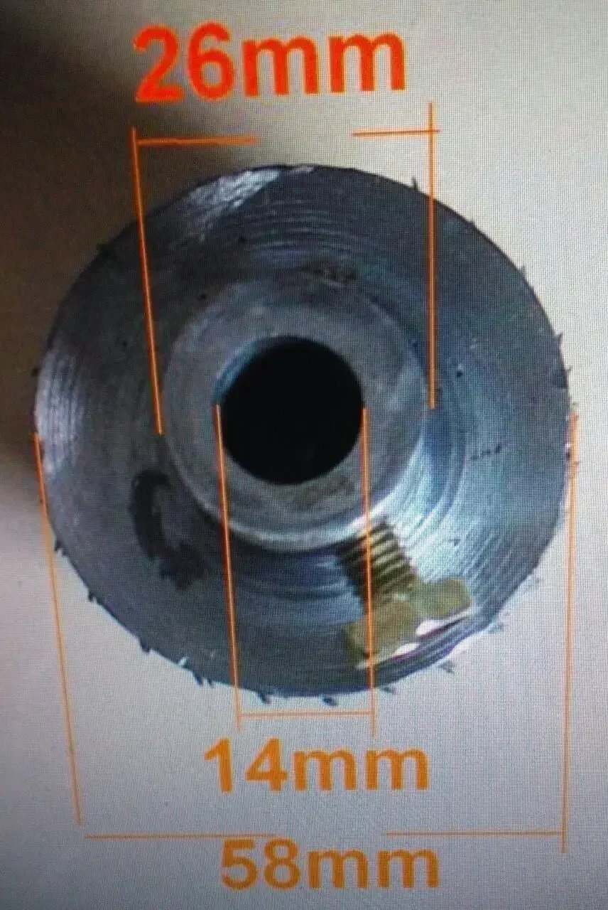 Головка машины терки для кокосового мяса