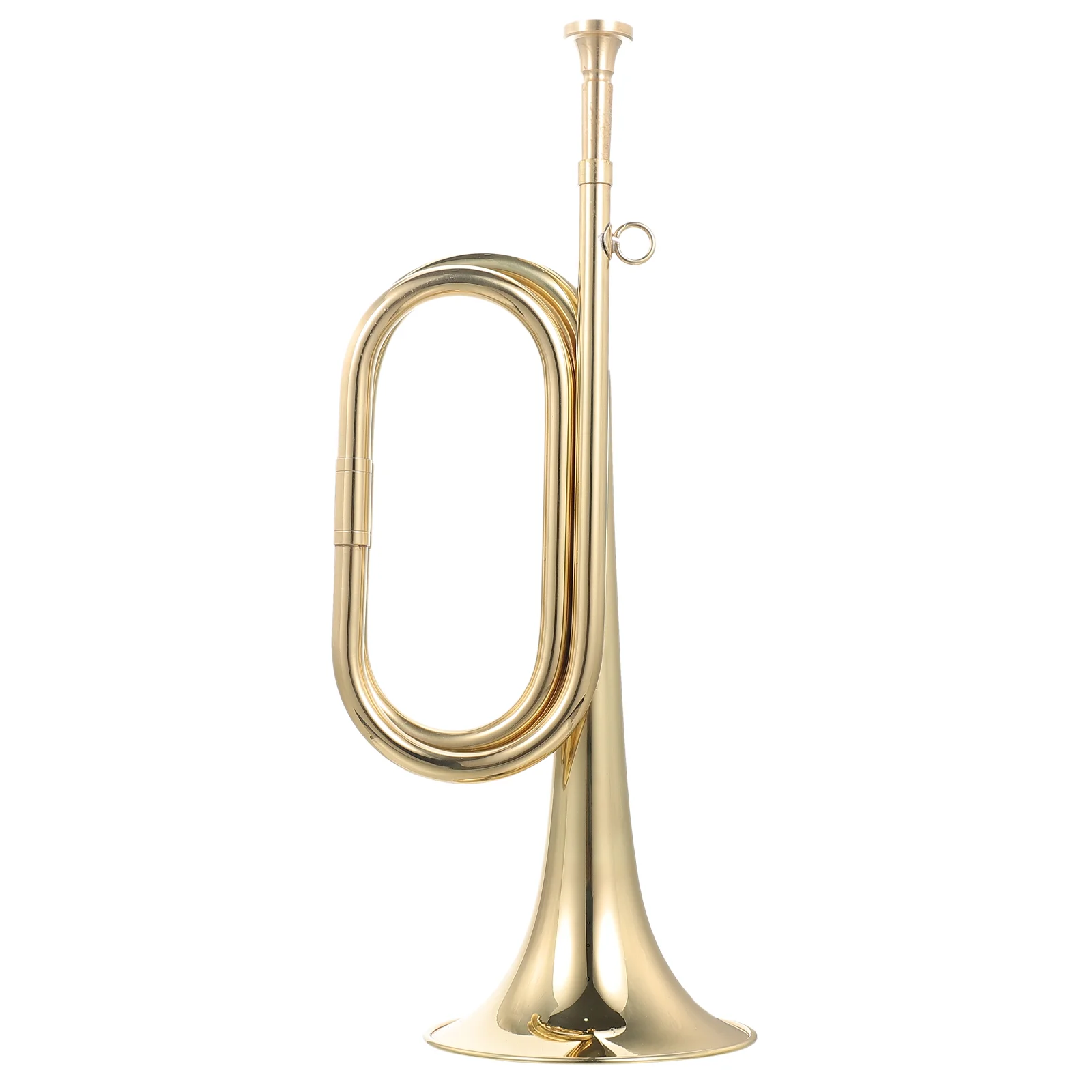 

Vintage Bugle Trumpet Copper Golden Beginner Music Instrument Orchestra Fashioned Beginners Use Musical Professional