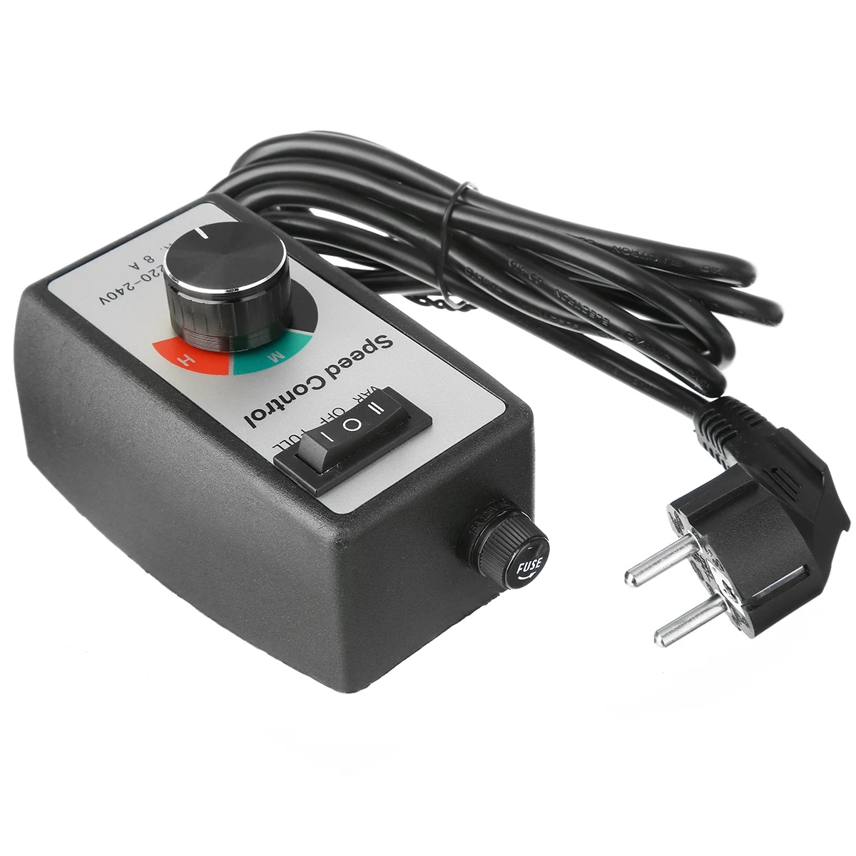 Регулятор скорости двигателя с европейской вилкой Универсальный электронный