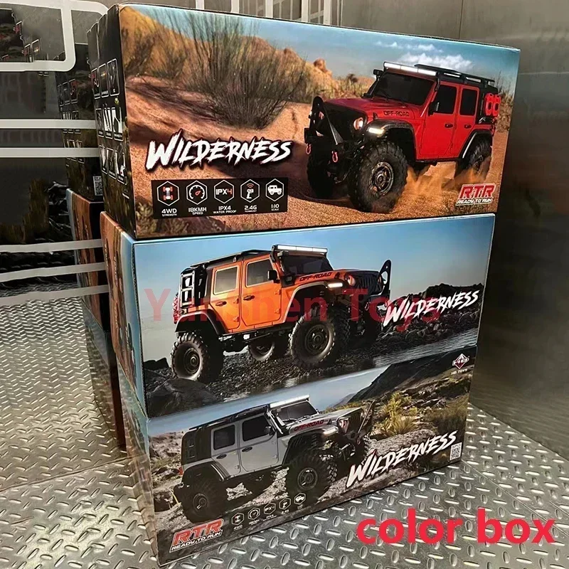 Новый Huangbo 1:10 R1011-r1014 Wrangler, полноразмерная модель автомобиля с дистанционным управлением, высокоскоростной внедорожный игрушечный автомобиль для скалолазания, обновление Hb (art.: 3920ca338e67d) - 3920ca338e67d