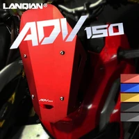 motorcycle windshield aluminum windscreen motorbike deflector parts for honda adv 150 adv 150 adv150 2019 2020 accessories
