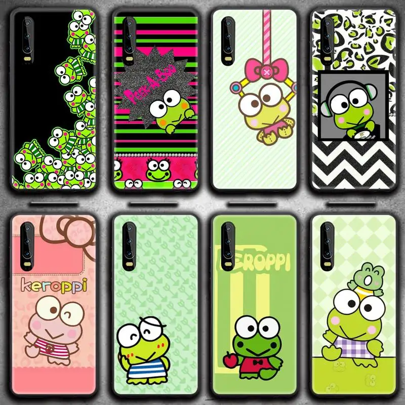 

Kawaii KEROKERO KEROPPI Phone Case for Huawei P20 P30 P40 lite E Pro Mate 40 30 20 Pro P Smart 2020