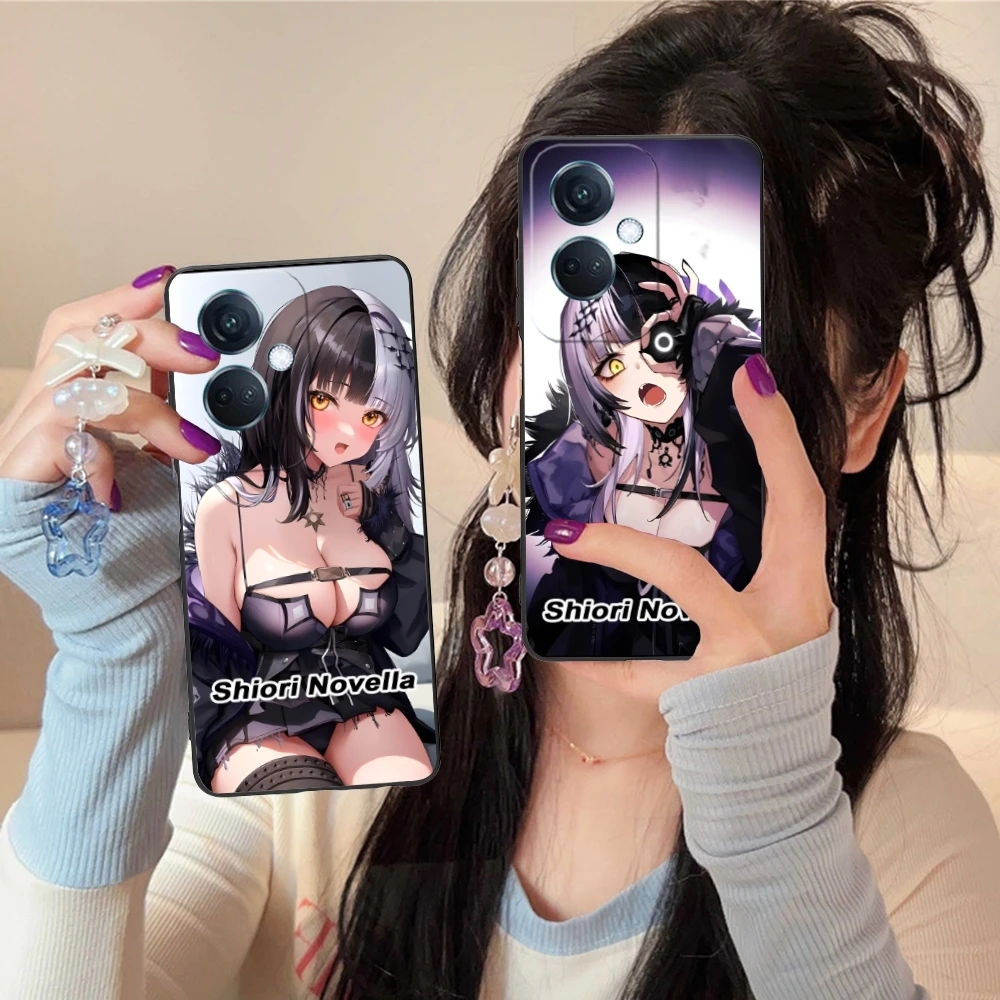 Fashion Shiori Novella Mobile Cell Phone Case for OPPO Find X5 X3 X2 A93 Reno 8 7 Pro A74 A72 A53 Black Soft Cover Shell
