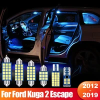 for ford kuga 2 escape 2012 2013 2014 2015 2016 2017 2018 2019 6pcs canbus car led interior dome lamps trunk light accessories