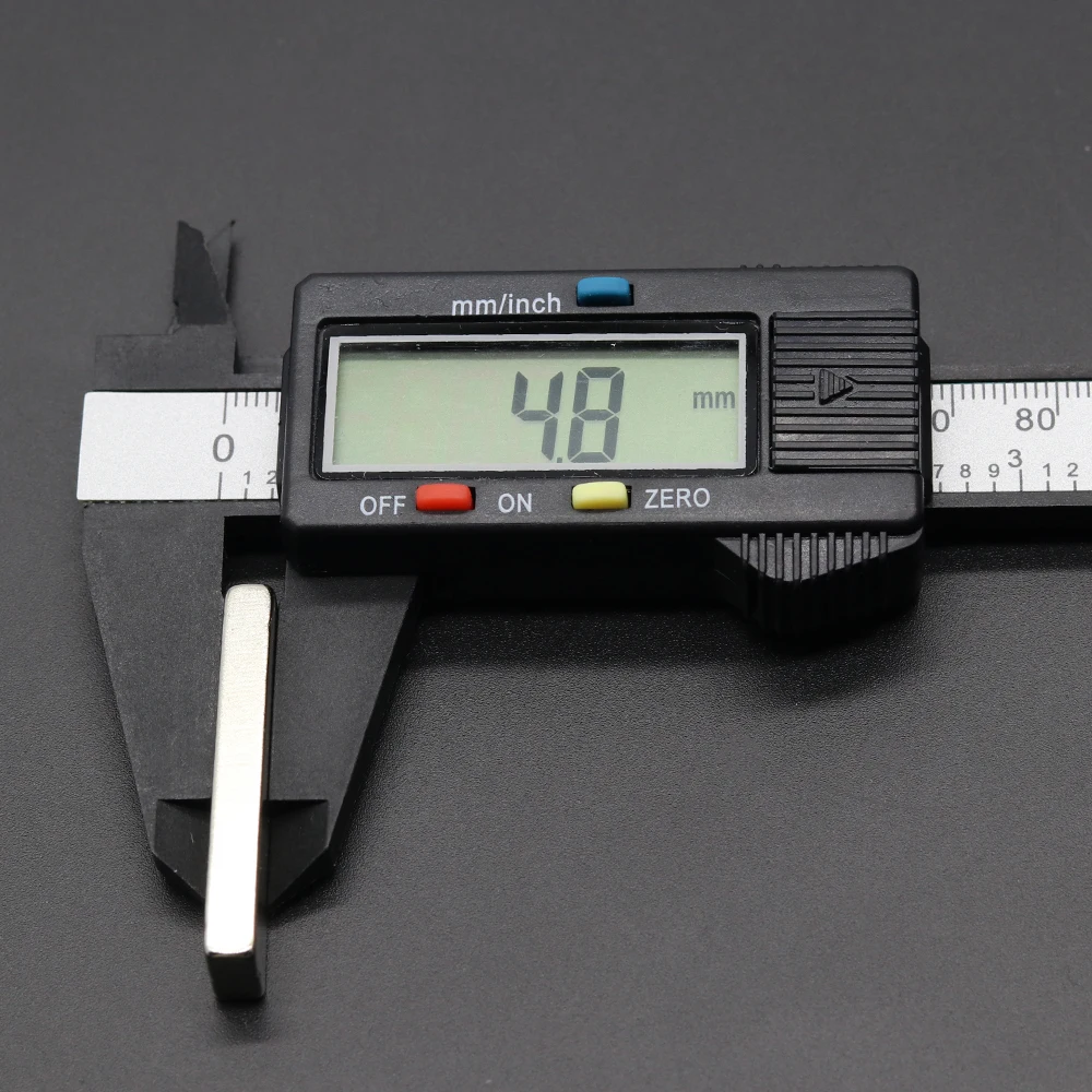 Блок-магнит 40x10x5 мм N35 1/2/5 шт. постоянный NdFeB супер сильные мощные неодимовые