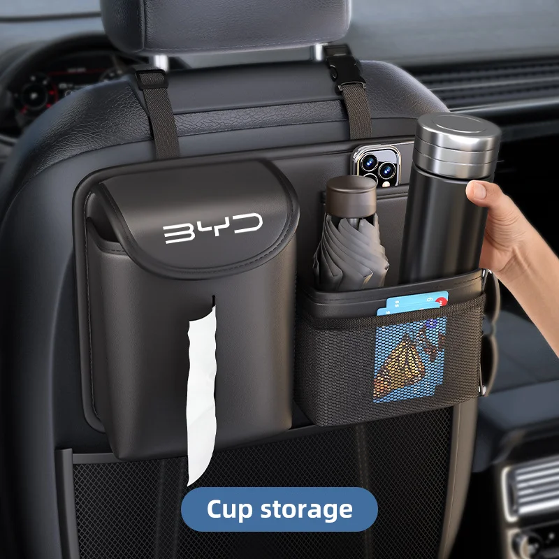 Сумка для хранения на заднем сиденье автомобиля BYD Atto3 Han Song plus Seagyll V2l Dolphin F3 E6 G3 I3