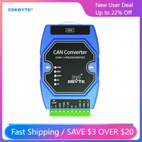 ecan 401 can to rs422rs485rs232 modbus rtu converter gateway serial communication module wide baud rate two way transmission