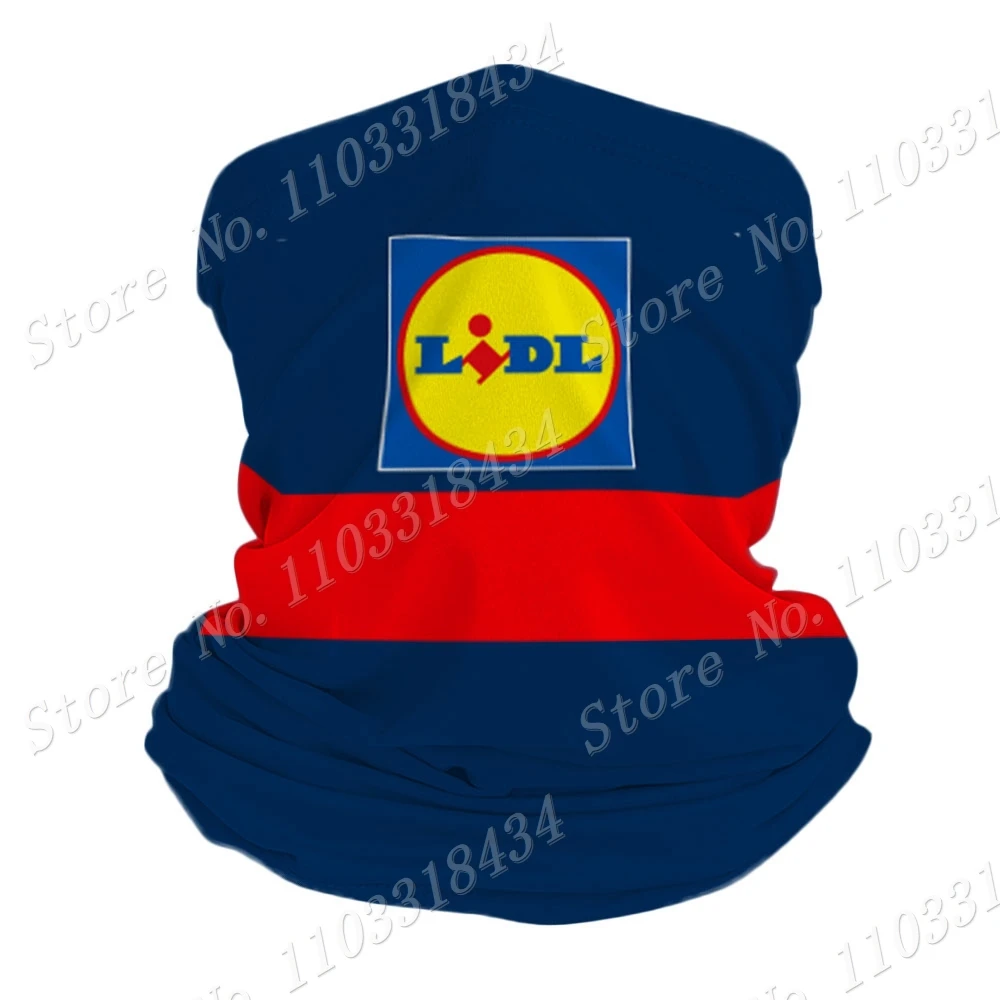

Team Lidl 2023 Headwear Blue Cycling Neck USA Warmer Multifunctional UV Protection Ride Magic Scarf Fishing Hiking Headband