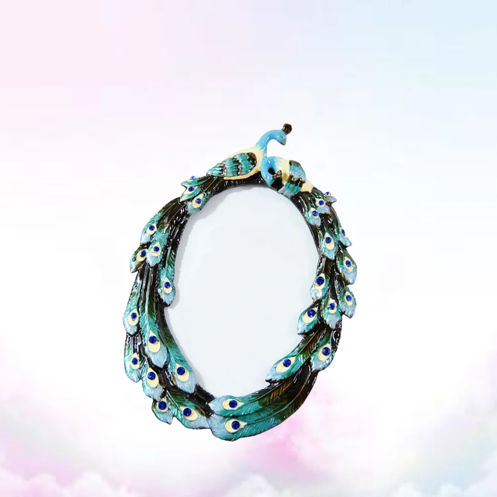 

1Pc Retro Metal Photo Frame Rhinestone Decorative Photo Frame Wedding Anniversary Decoration Ornament