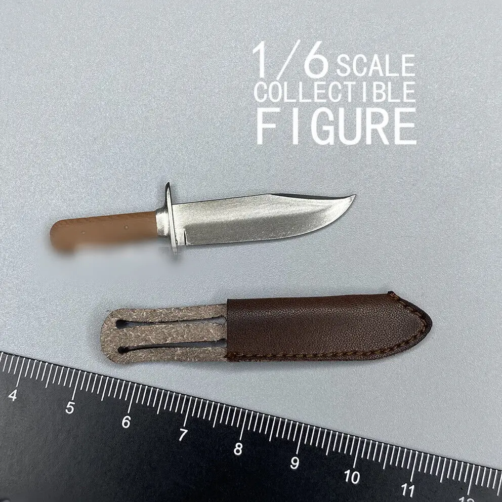 

1/6 Scale Knife+scabbard Model for 12"Red Dead Redemption 2 Arthur Morgan Cowboy