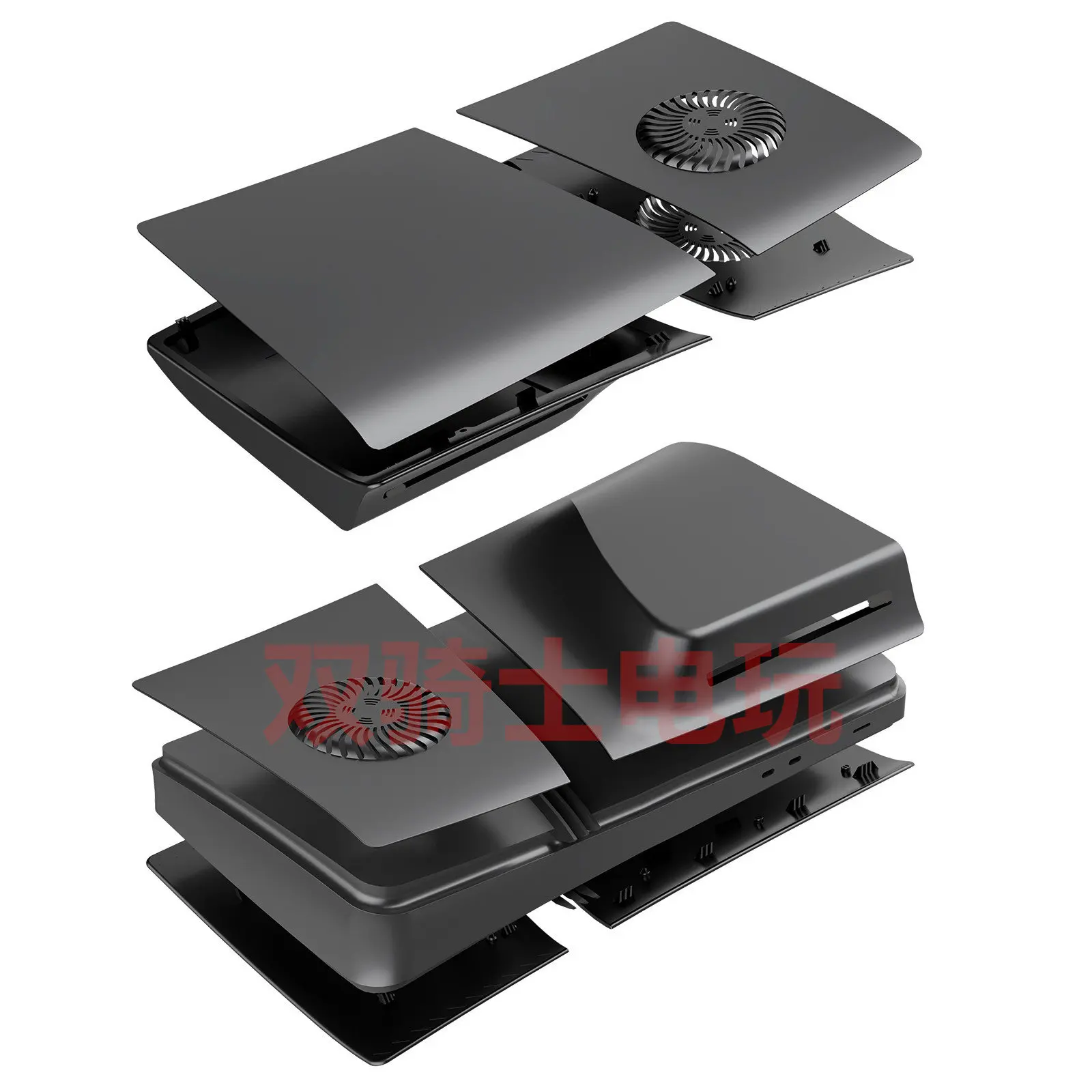 Фото Для PS5 Pro Host Case Сменный игровой консоль с защитным чехлом с отверстием для рассеивания тепла для PS5 Pro Аксессуары для игровой консоли №4
