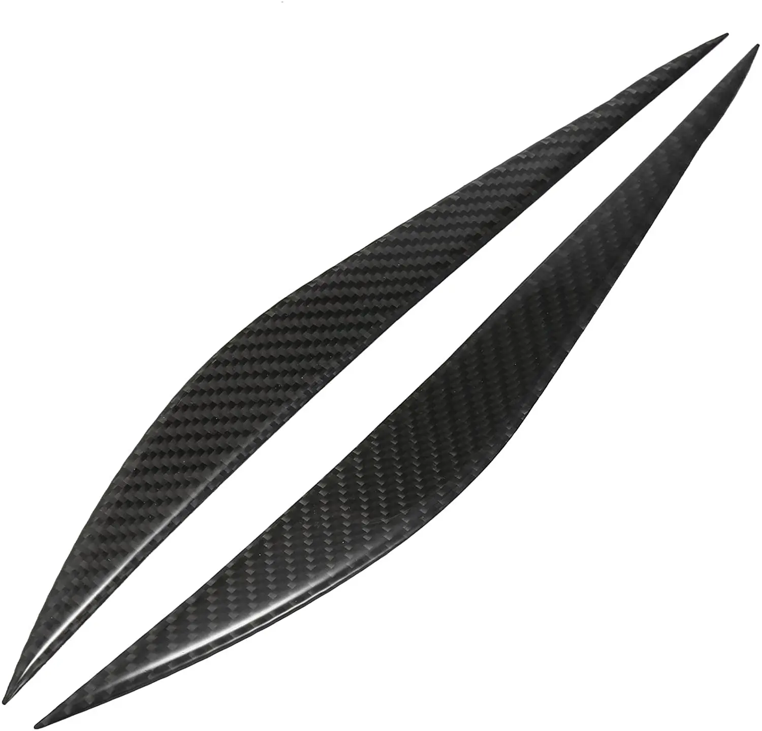 2 шт автомобильные брови фары века обложка углеродного волокна наклейки декорирования стайлинг наклейки для BMW 3 Серии 13-19 F30 on.