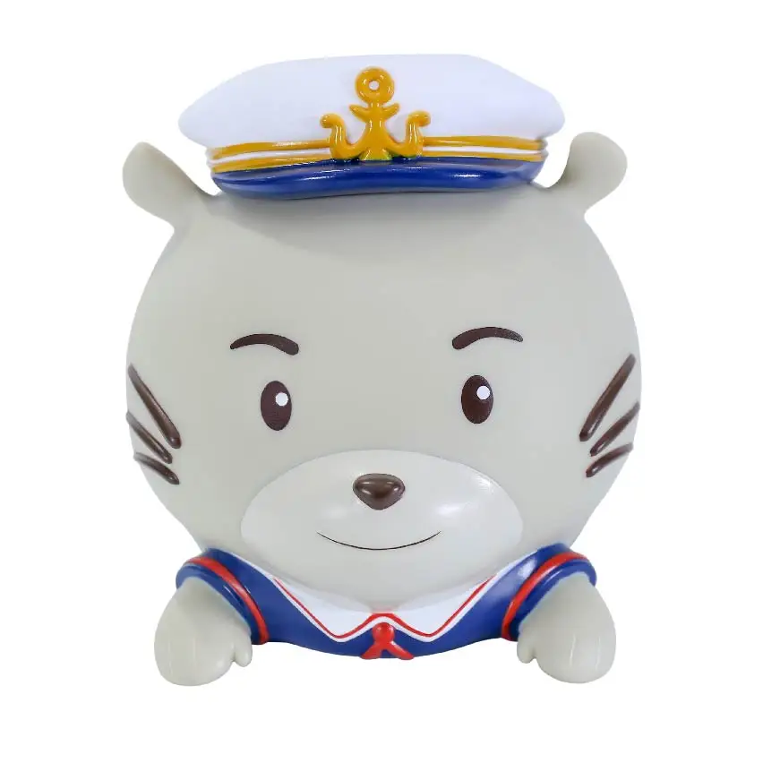 

Каучуковая фигурка морского Льва на заказ, настольное украшение, полирезиновая фигурка морского льва, фигурка капитана, поделки и подарки р...