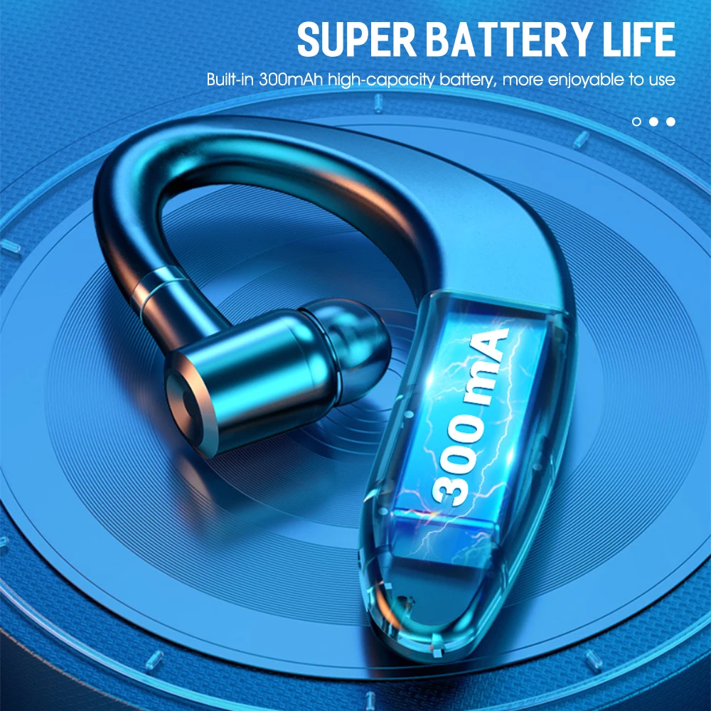 Bluetooth-наушники беспроводные наушники с ушным крючком стереогарнитура спортивные