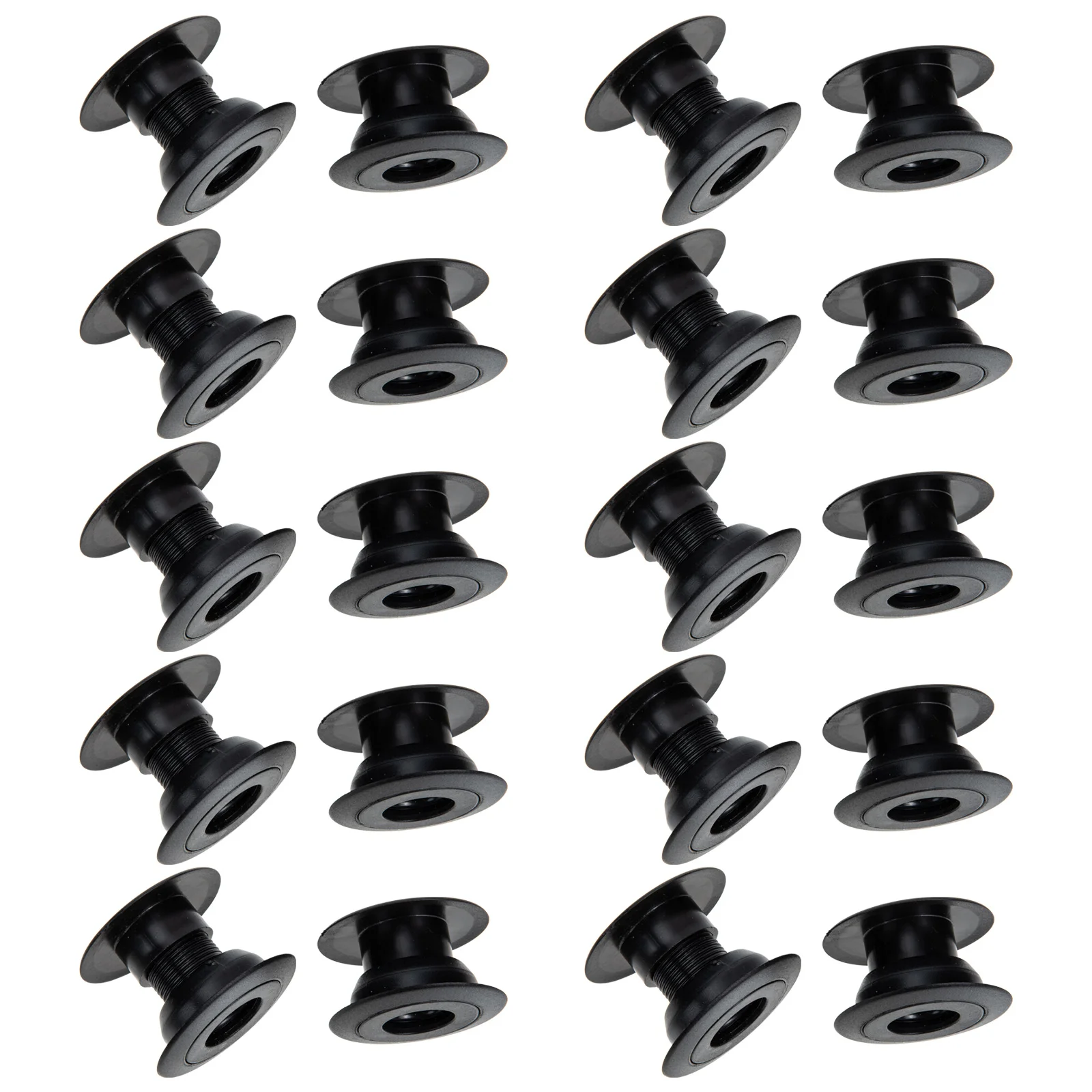 

10 Pairs Foosball Accessories Table Football Bushing Desktop Rod Bearings Bushings Supplies Plastic