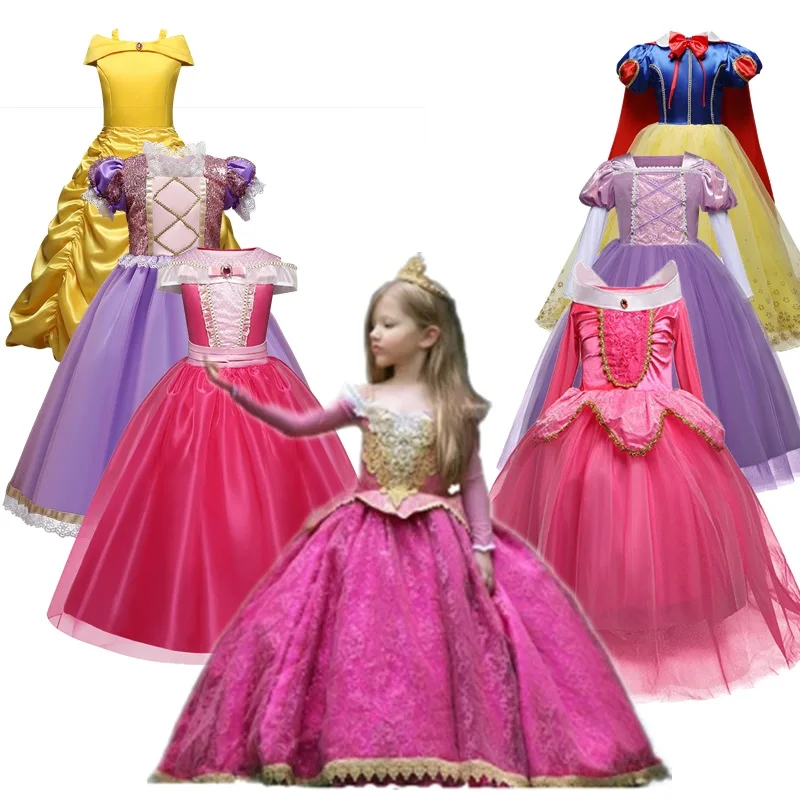 Детское платье на Хэллоуин принцессы для девочек маскировка Детский костюм
