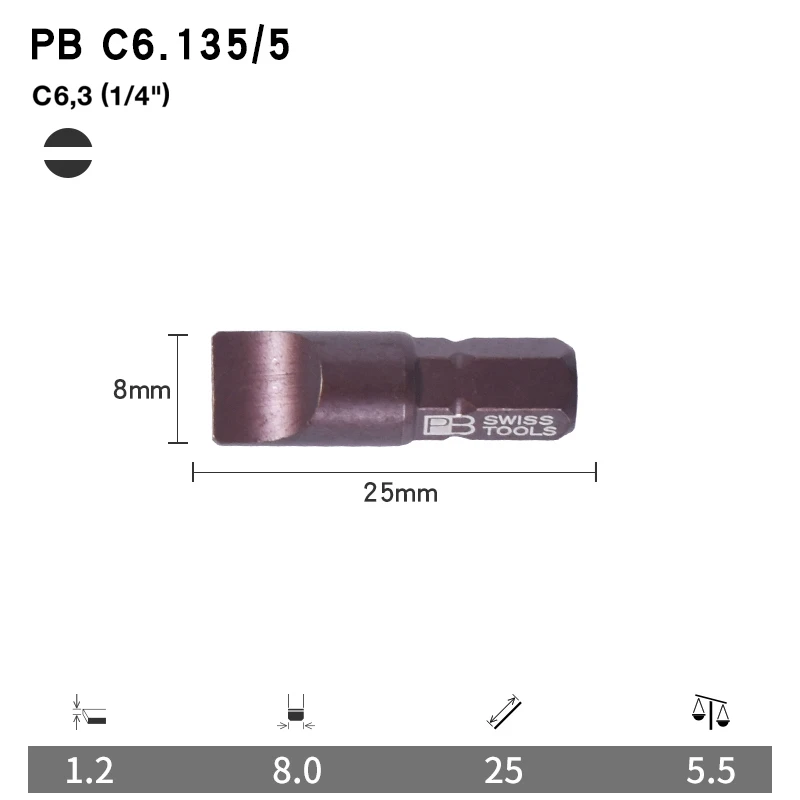 

PB Swiss Tools набор бит для отверток 1/4 дюйма