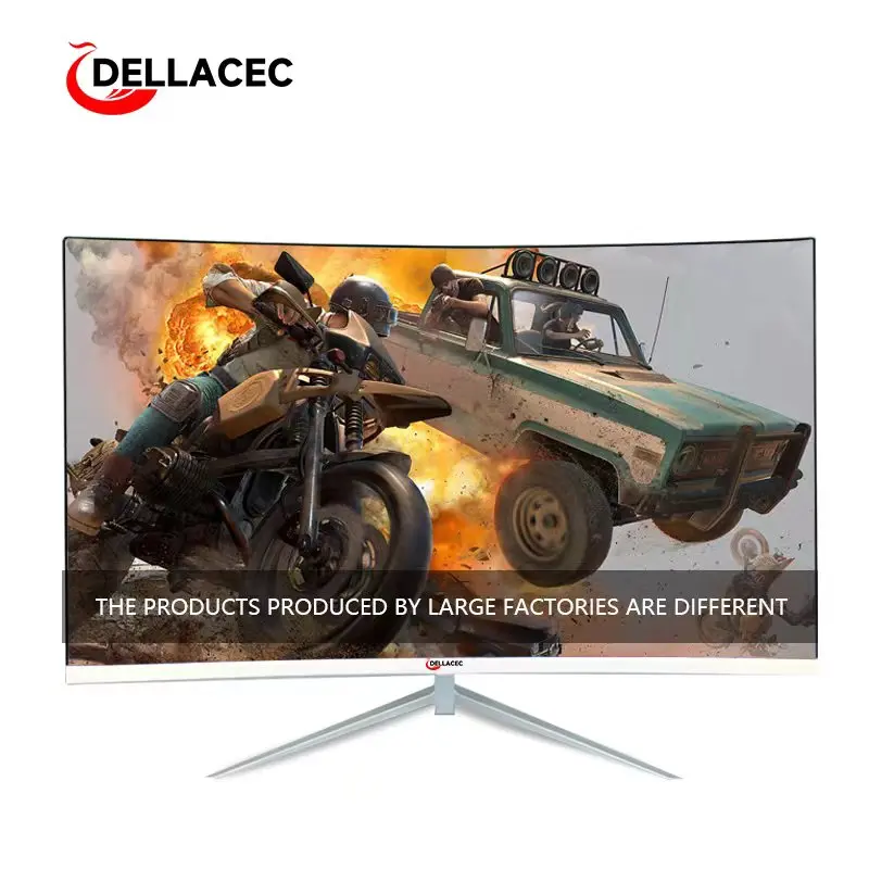 Фото Изогнутый игровой экран 2K VA 27-дюймовый дисплей 165 Гц HDMI разрешение 2560 × 1440 DP №4