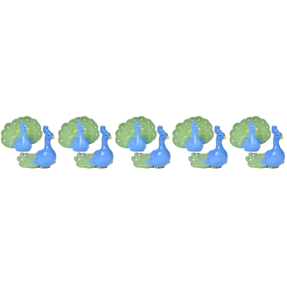 

10 Pcs Micro Landscape Ornament Resin Figurine Garden Decoration