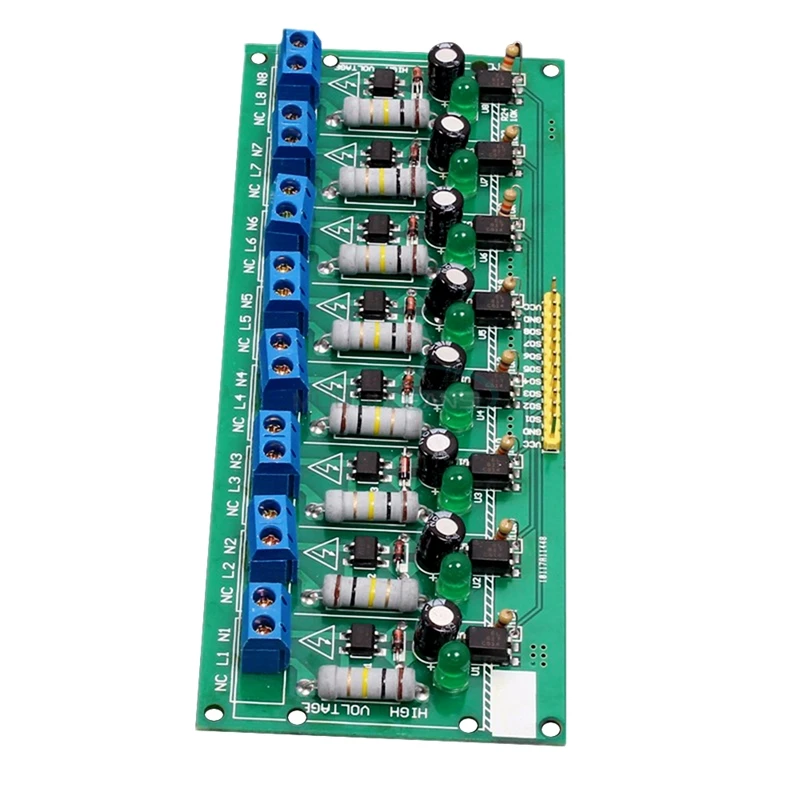 

8 Channel 220V AC Optocoupler Module MCU TTL PLC Processors Module