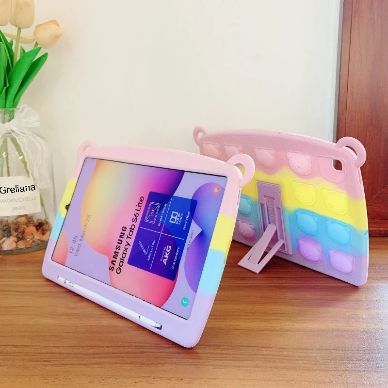 

Case for Samsung Galaxy Tab A 10.1 2019 SM-T510 SM-T515 T510 T515 Cover for Tab A7 10.4''2020 T500 T505 8.0" T290 Lite T220 Case