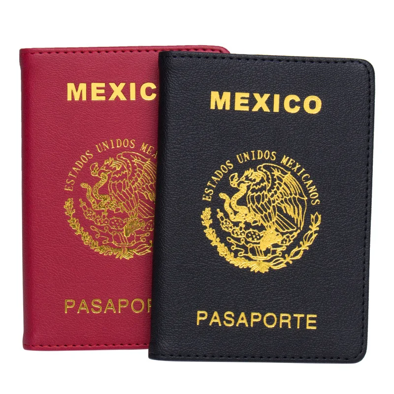 Mexico Passport Cover Synthesis Leather Estados Unidos Mexic