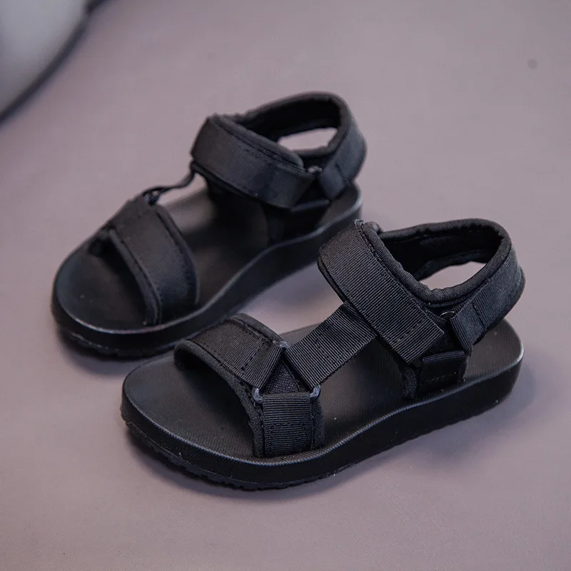 קיץ בני סנדלי ילדים מזדמנים נעלי אופנה אור רך דירות פעוט תינוק בנות סנדלי תינוק מזדמן חוף ילדי נעליים